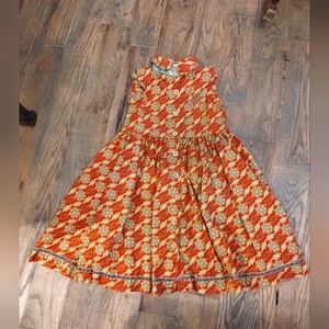 Kids Matilda Jane Laverne sleeveless button up dress size 8